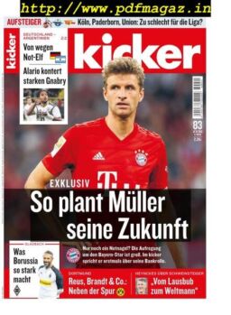 Kicker – 10 Oktober 2019