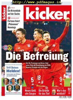 Kicker – 11 November 2019