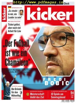 kicker Sportmagazin – November 2019