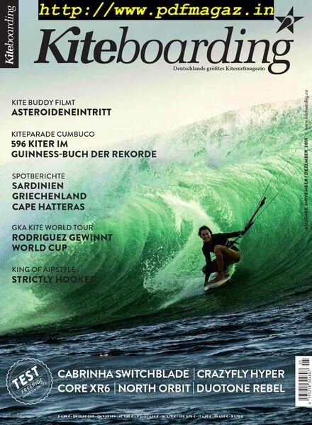Kiteboarding Germany – November 2019 Cover