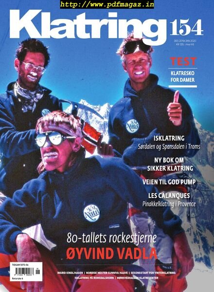 Klatring – november-desember 2019 Cover