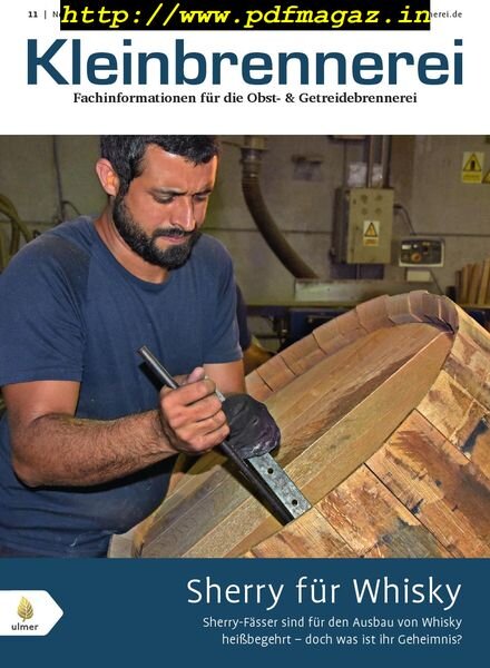 Kleinbrennerei – November 2019 Cover