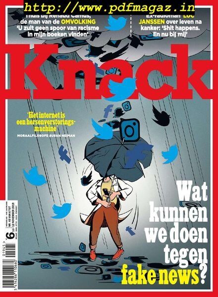 Knack Belgium – 6 November 2019 Cover