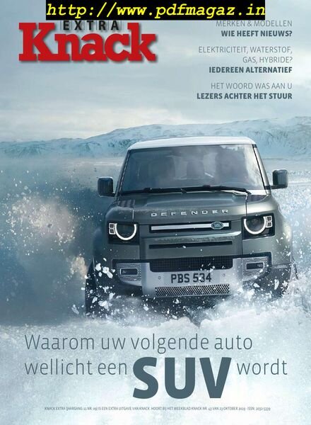 Knack Extra – 23 Oktober 2019 Cover