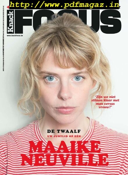 Knack Focus – 30 Oktober 2019 Cover
