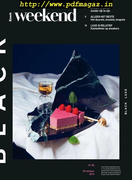 Knack Weekend – 30 Oktober 2019 Cover