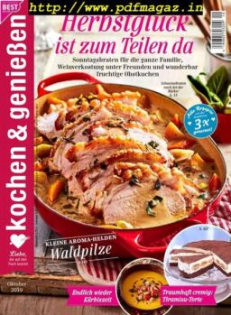 Kochen & Geniessen – Oktober 2019