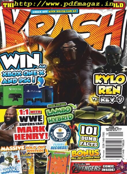 Krash – December 2019 Cover