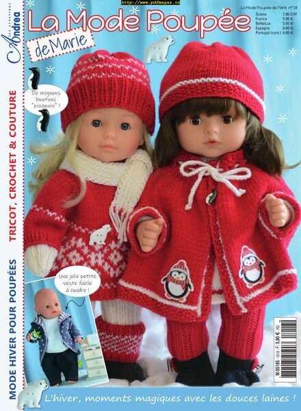La Mode Poupee de Marie – novembre 2019 Cover