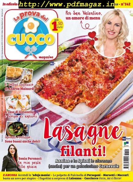 La Prova del Cuoco – 31 Gennaio 2018 Cover