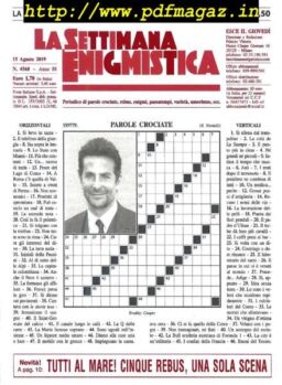 La Settimana Enigmistica – 15 Agosto 2019