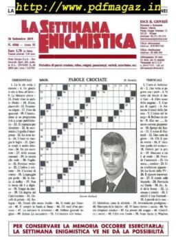 La Settimana Enigmistica – 26 Settembre 2019