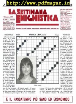 La Settimana Enigmistica – 5 Settembre 2019