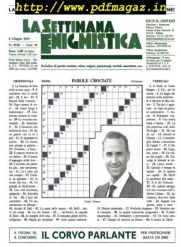 La Settimana Enigmistica – 6 Giugno 2019