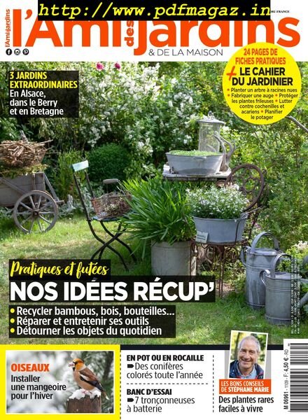 L’Ami des Jardins – decembre 2019 Cover