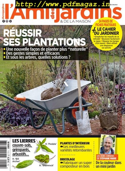 L’Ami des Jardins – novembre 2019 Cover