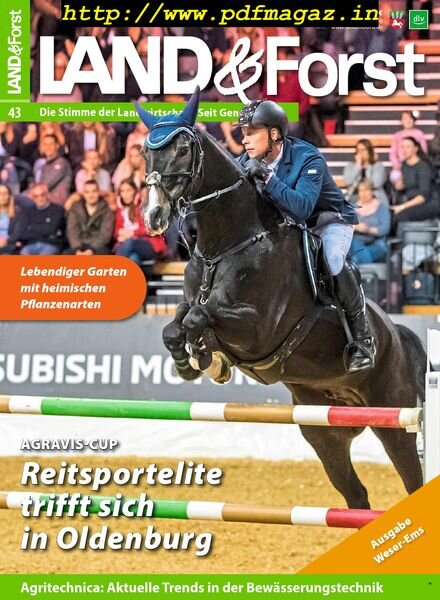 Land & Forst Weser Ems – 22 Oktober 2019 Cover
