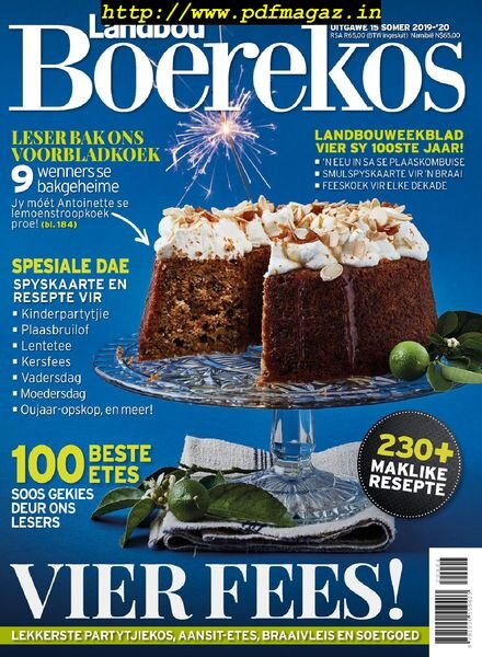 Landbou Boerekos – Oktober 2019 Cover