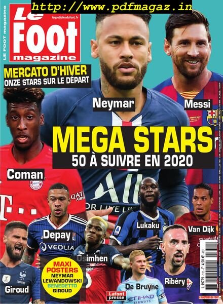 Le Foot Magazine – novembre 2019 Cover