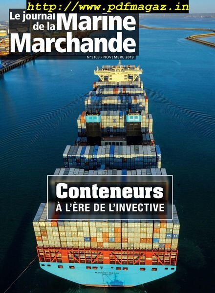 Le Journal de la Marine Marchande – 12 novembre 2019 Cover