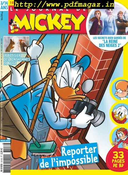 Le Journal de Mickey – 20 novembre 2019 Cover