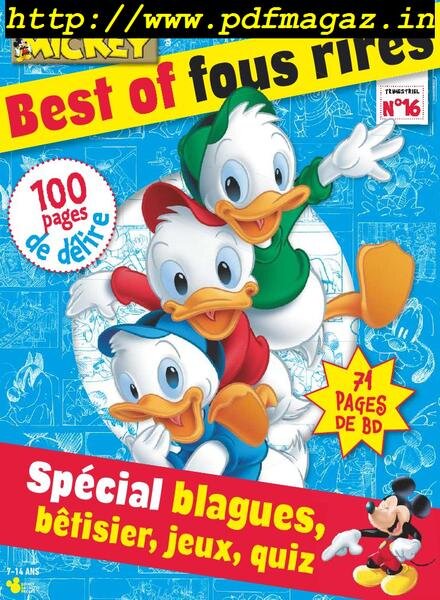 Le Journal de Mickey Best of – octobre 2019 Cover
