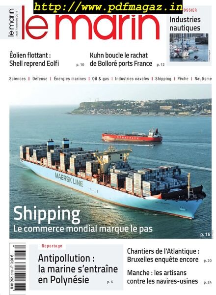 Le Marin – 07 novembre 2019 Cover