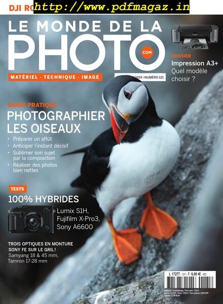 Le monde de la photo – decembre 2019 Cover