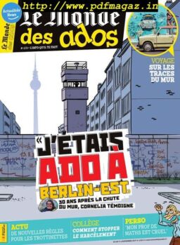 Le Monde des Ados – 06 novembre 2019