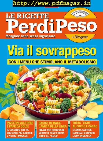 Le Ricette PerdiPeso – Novembre 2019 Cover
