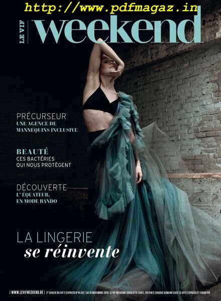Le Vif Weekend – 7 Novembre 2019 Cover