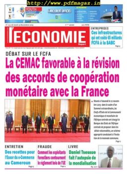 L’Economie International – 25 novembre 2019