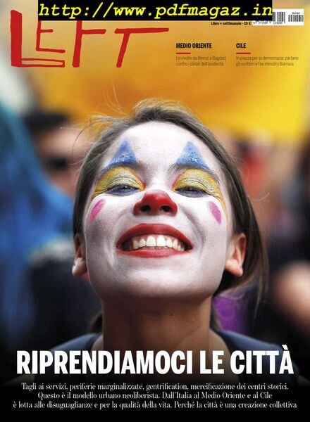 Left – 1 Novembre 2019 Cover