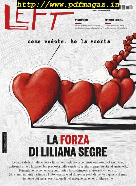 Left – 15 Novembre 2019 Cover