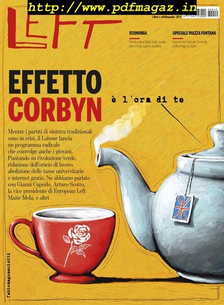 Left – 6 Dicembre 2019 Cover