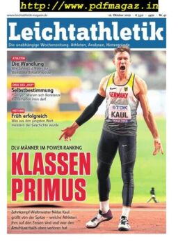 Leichtathletik – 16 Oktober 2019