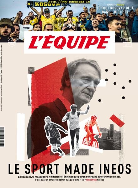 L’Equipe Magazine – 16 Novembre 2019 Cover