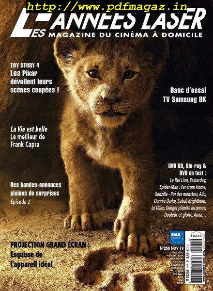 Les Annees Laser – octobre 2019 Cover