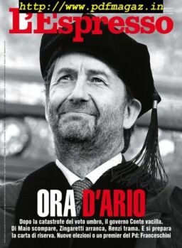 L’Espresso – 03 novembre 2019
