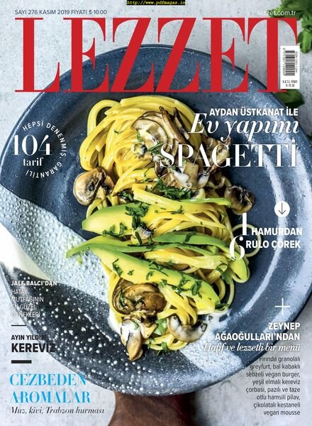 Lezzet – 31 Ekim 2019 Cover