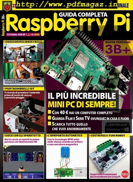 Linux Pro Speciale – Guida Completa Raspberry Pi 3B+ – Luglio-Agosto 2018 Cover