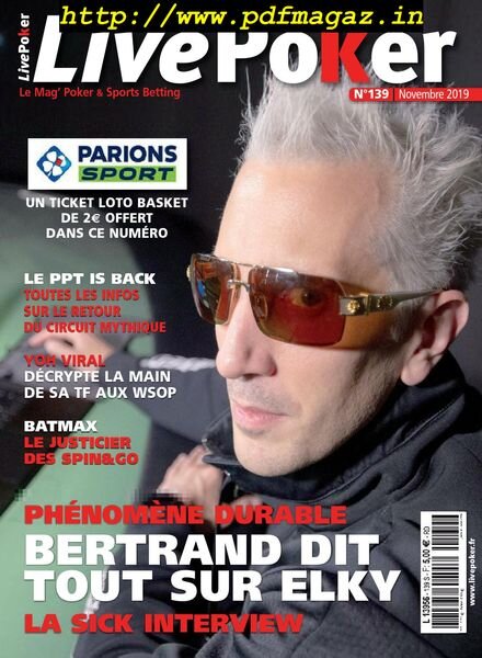 Live Poker – 04 novembre 2019 Cover