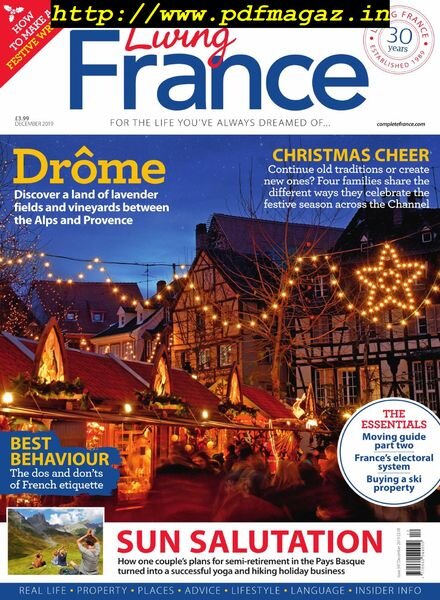 Living France – December 2019 Cover