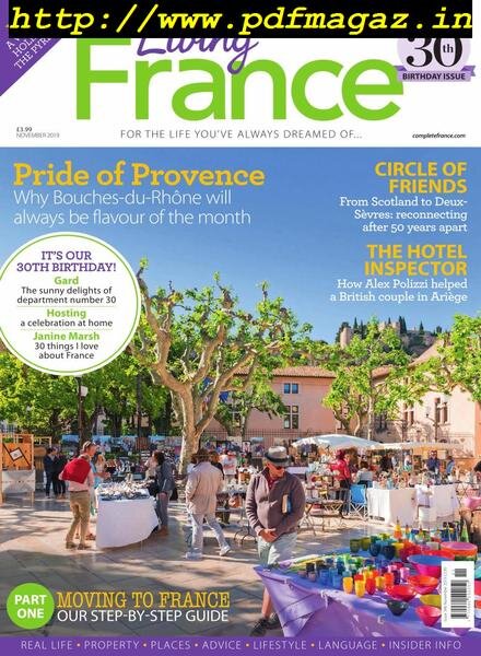 Living France – November 2019 Cover