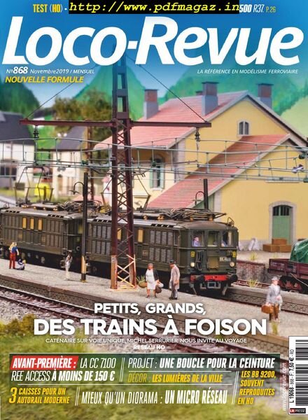 Loco-Revue – novembre 2019 Cover