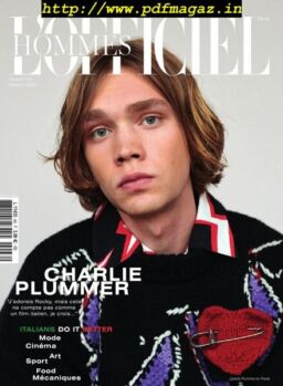 L’Officiel Hommes Paris – septembre 2019