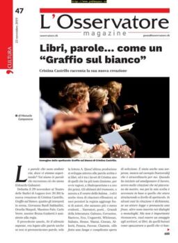 L’Osservatore – 23 novembre 2019