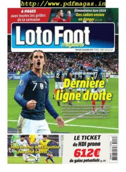 Loto Foot – 13 novembre 2019