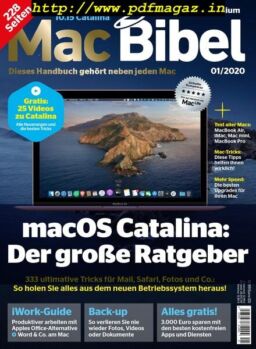 MacBIBEL – November 2019