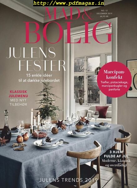 Mad & Bolig – december 2019 Cover